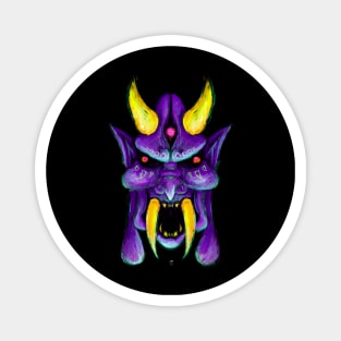 The Purple Oni Magnet